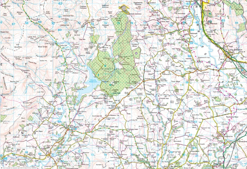 Here and There - Settle to Ingleton Cycling Map-2